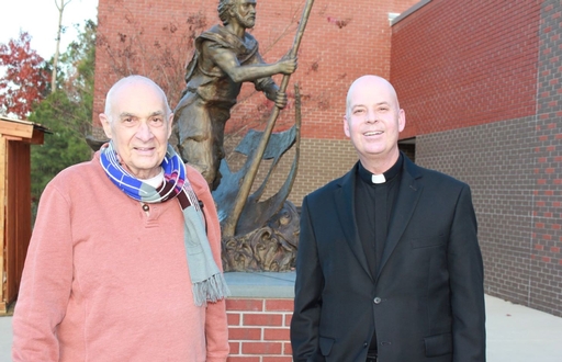 Monsignor Staib and Father Chris